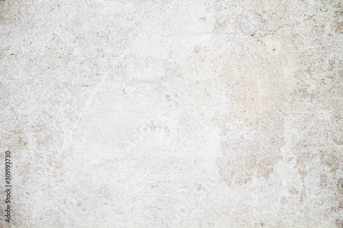Old scraped white wall backdrop