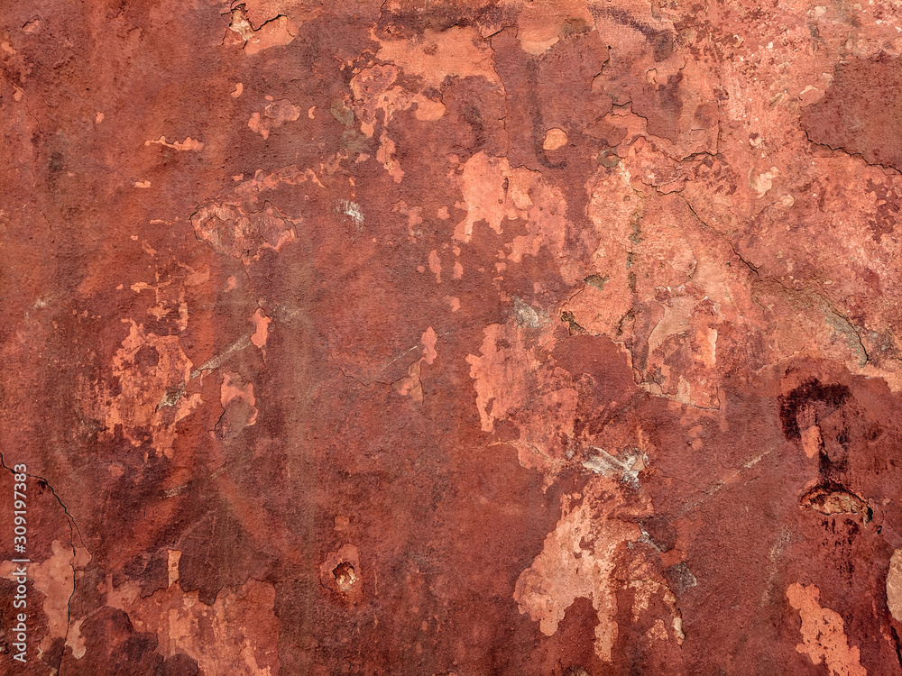  atmospheric volumetric texture of old cracked plaster