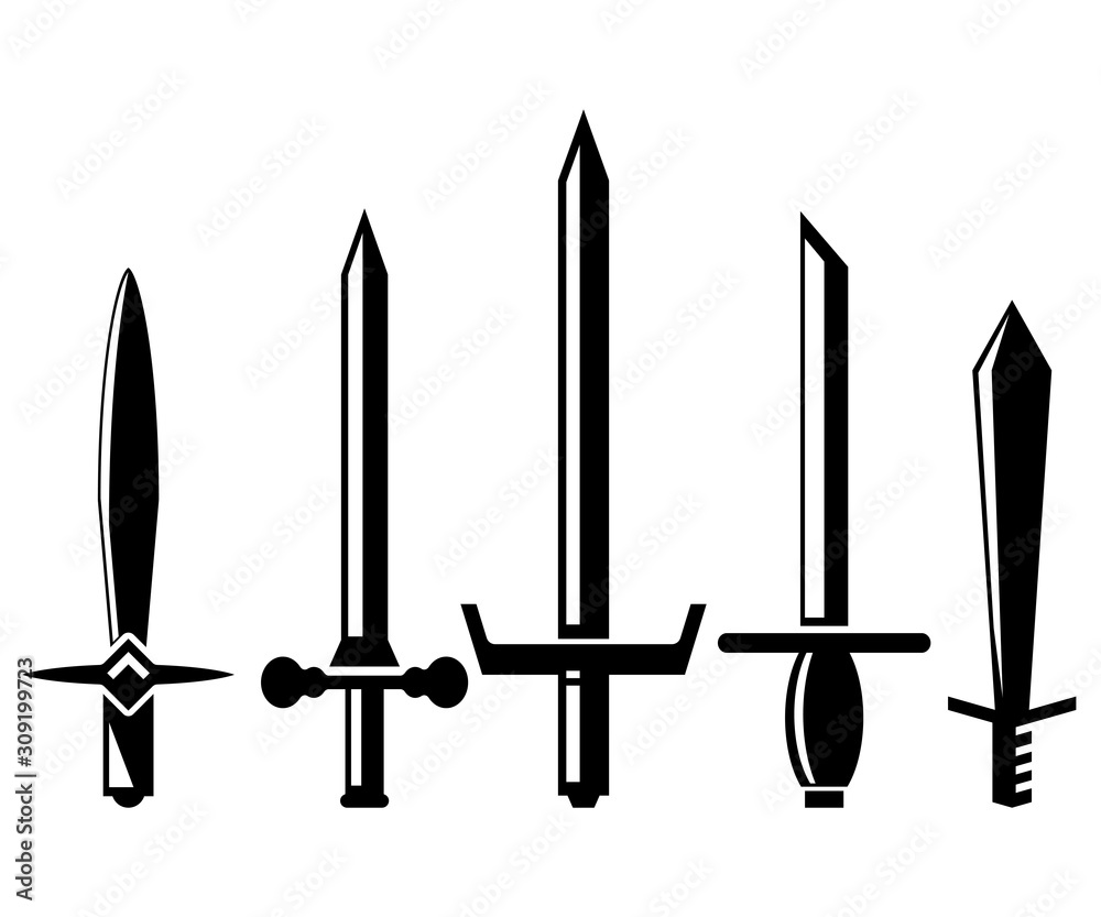 sword and rapier vector illustration sword and rapier vector illustration