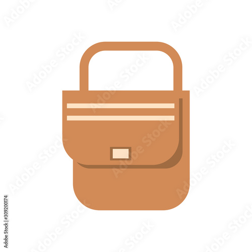 postal service handbag isolated icon