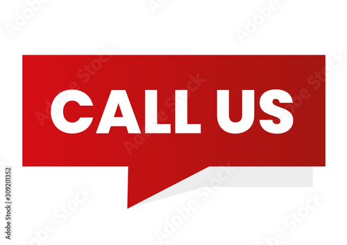 Eyecatcher Red Button CTA Call us