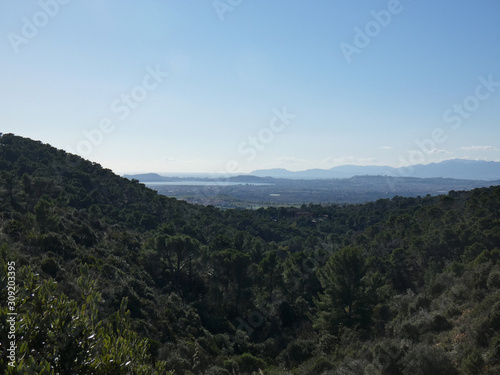 Paesaggio del golfo di Cagliari