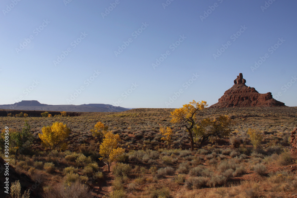 Views of Valley of the Gods in Utah USA
