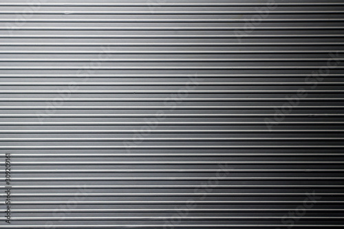 Metal corrugated background or texture