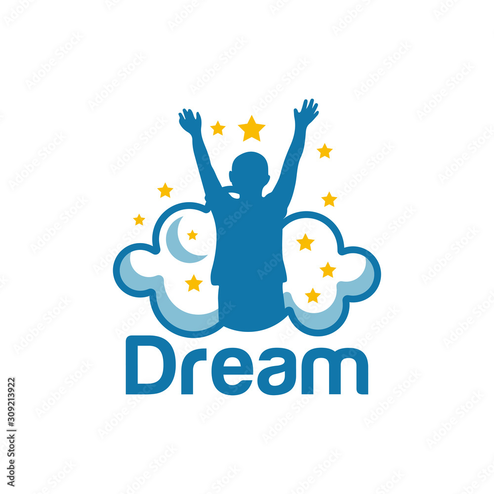 Dream Logo Design Vector Template Dream Logo Design Vector Template