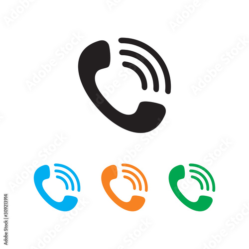 Phone Logo  Call ring logo