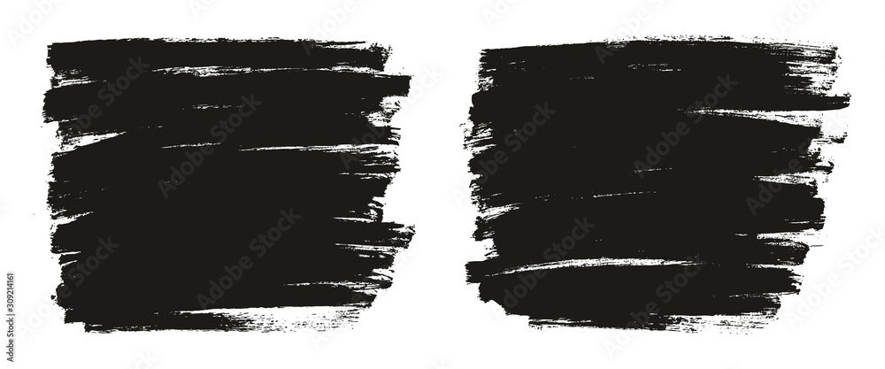 Flat Paint Brush Thin Full Background High Detail Abstract Vector Background Set Flat Paint Brush Thin Full Background High Detail Abstract Vector Background Set