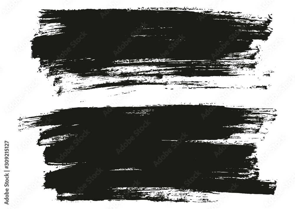 Flat Paint Brush Thin Full Background High Detail Abstract Vector Background Set Flat Paint Brush Thin Full Background High Detail Abstract Vector Background Set
