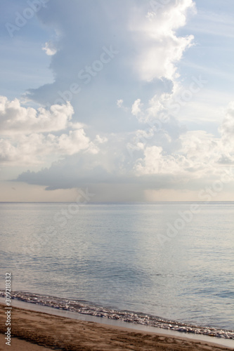 Single cell thunderstorm, Atlantic ocean