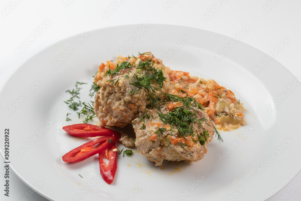 Meatballs with Gravy and Red Pepper Meatballs with Gravy and Red Pepper