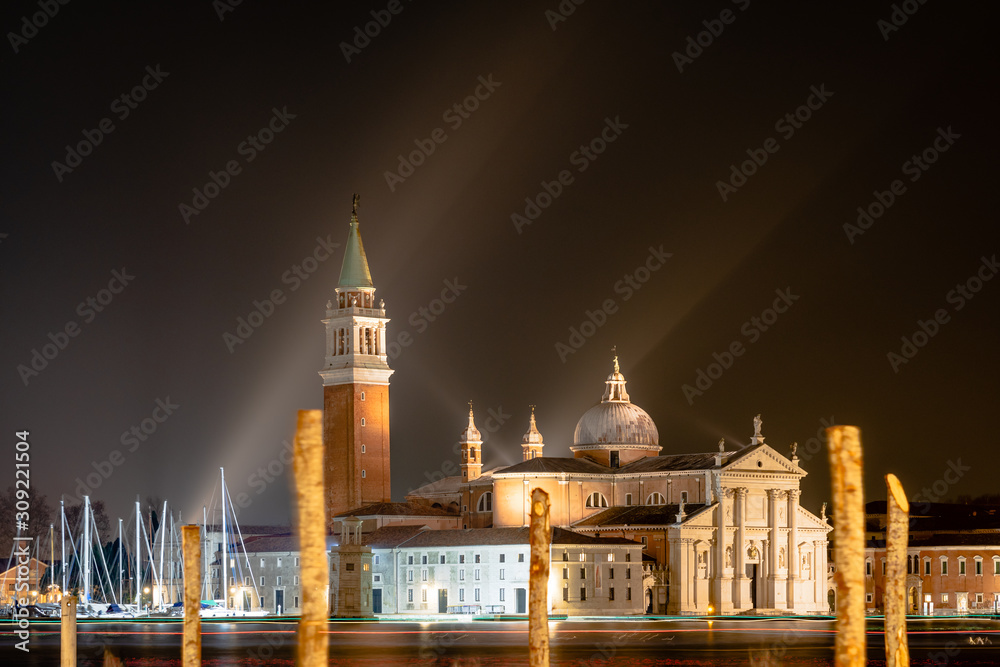 Naklejka premium the church of Saint Giorgio Maggiore in Venice
