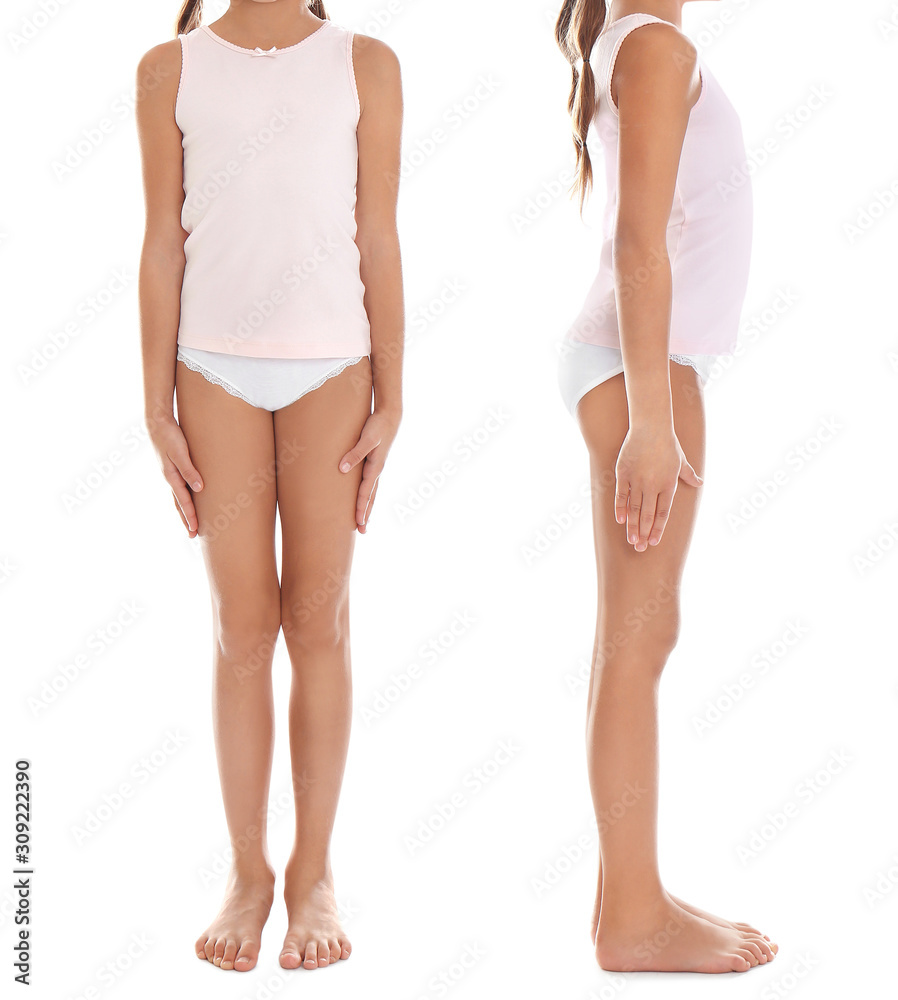 Young Girl Underwear Stock Photo 59450113