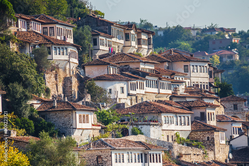 Traditional Houses In Berat - Berat, Albania photo