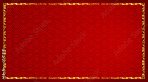 Background design with abstract pattern in red