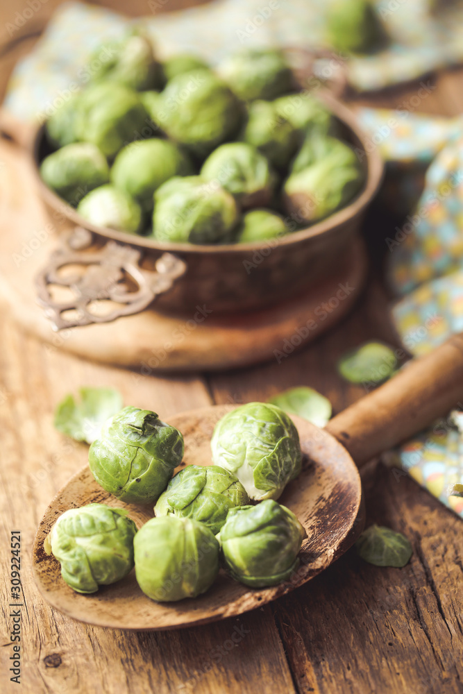 Choux de Bruxelles crus