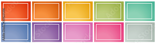 Background template in many colors