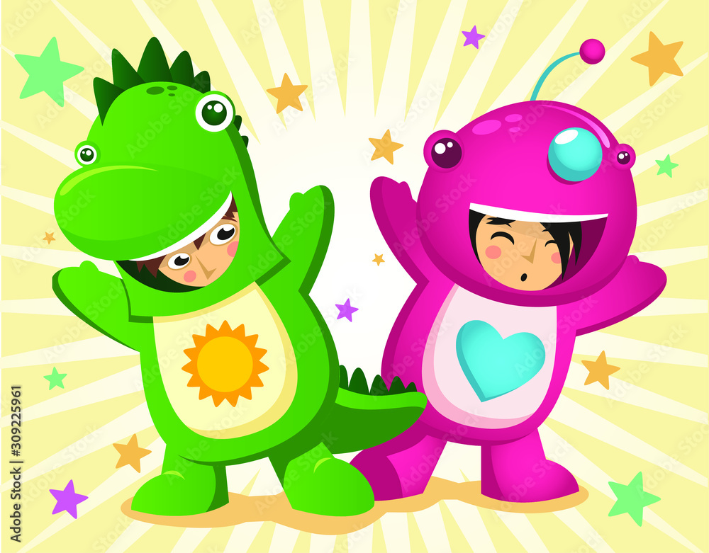 Naklejka premium mascots