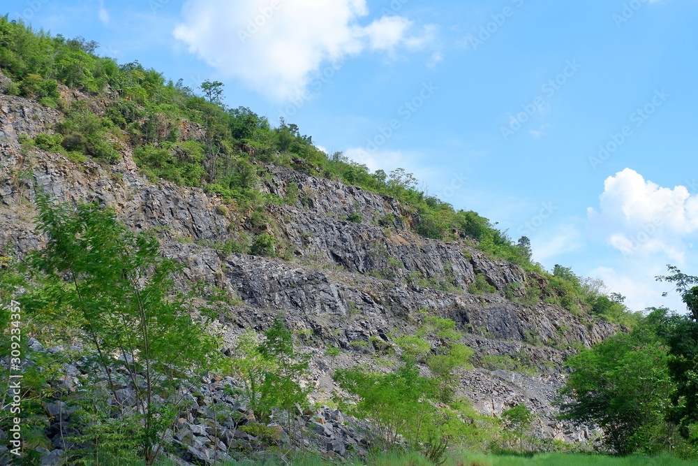 rocks in the mountains. rocks in the mountains.
