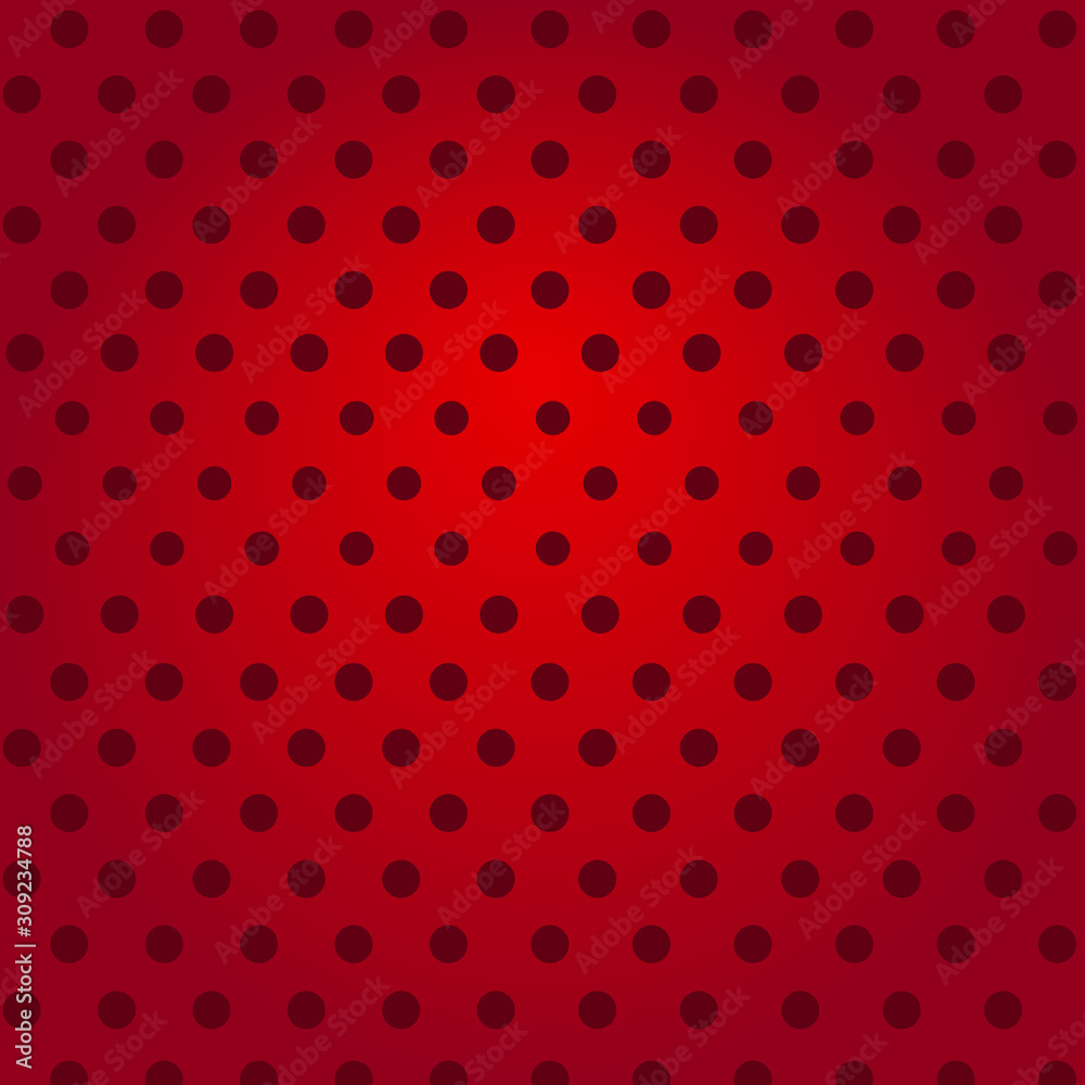 Black dots on red backgrounds, cards, banners, holidays, Christmas, parties - vector Black dots on red backgrounds, cards, banners, holidays, Christmas, parties - vector