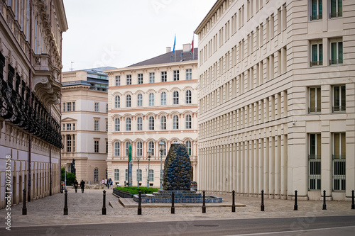 Photography Austrian Federal Chancellery and Ministry of Interior in Vienna Austria