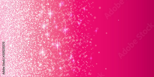 Pink glitter background