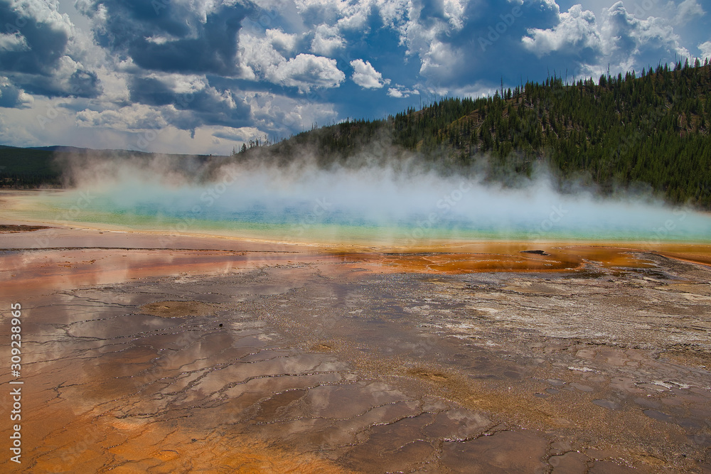 Grand Prismatic im Yellowstone National Park