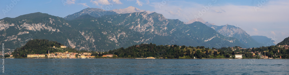 Italie - Lombardie - Lac de Côme - Bellagio - Panorama 
