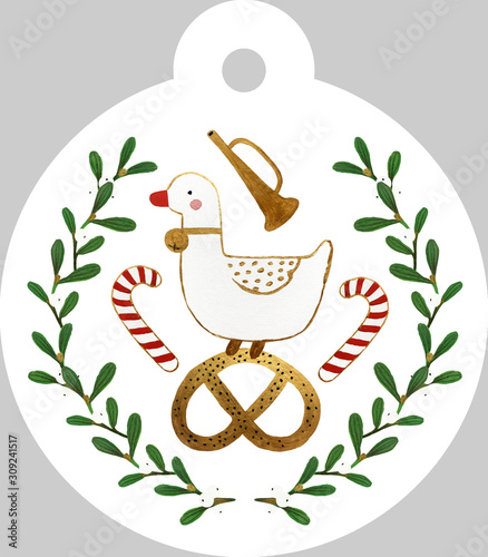 Christmas tag