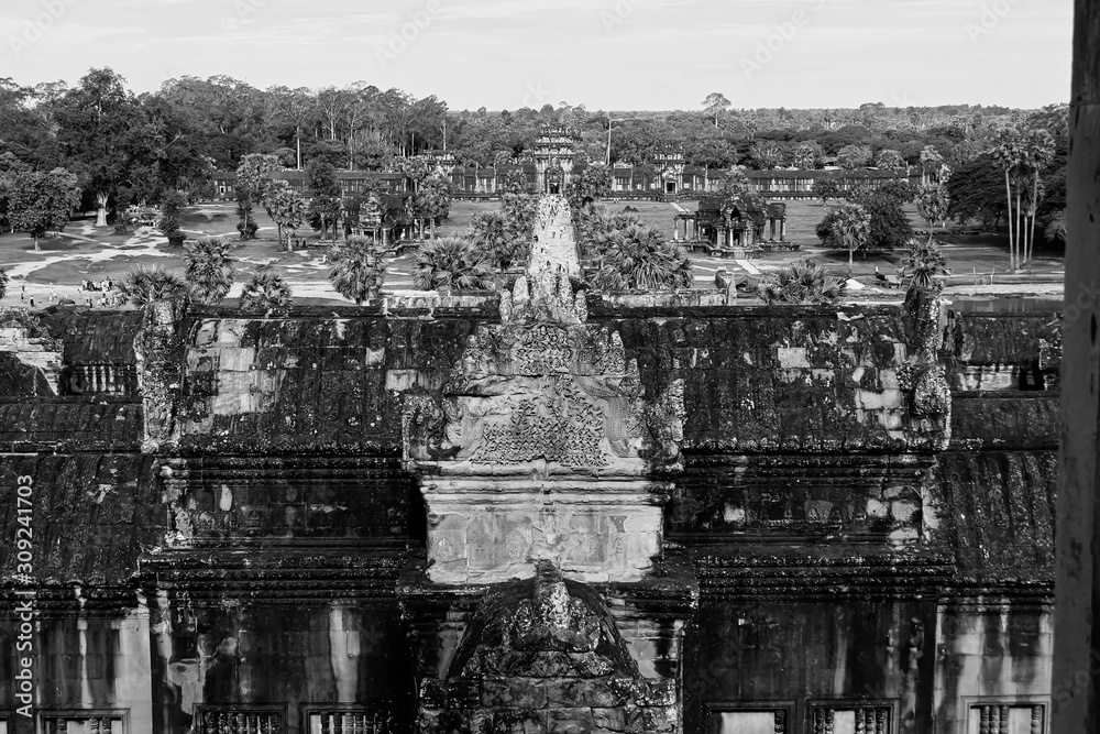 Angkor Wat road