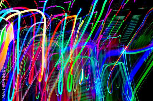  Long exposure  beautiful pattern at night