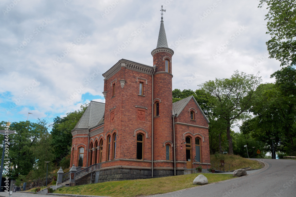 Skridskopaviljongen on island of Kastellholmen, Stockholm, Sweden