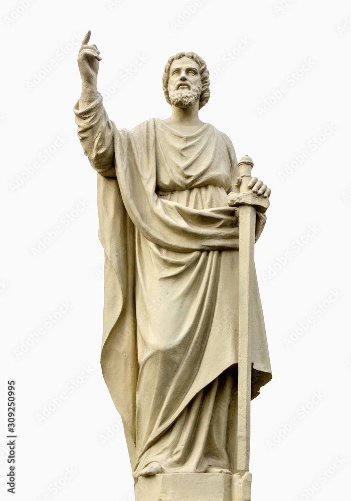 The Apostle Paul with a sword in his hands