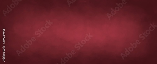 Dark elegant red with soft lightand dark border, old vintage background website wall or paper illustration. autumn