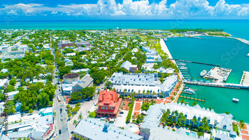 Aerial view of Island Key West . Florida. USA.