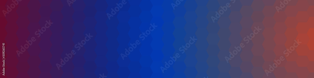 Fototapeta premium Classic Blue Abstract trianglify Generative Art background illustration