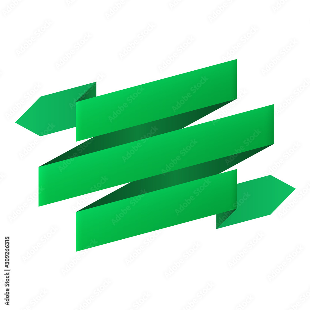 Ribbon banner design element icon isolated on white background. Vector illustration Ribbon banner design element icon isolated on white background. Vector illustration