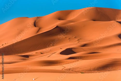 Wydmy na Saharze, Merzouga, Maroko