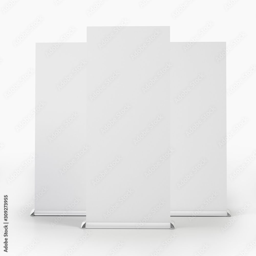 Three Roll Up Stands Banners Three Roll Up Stands Banners