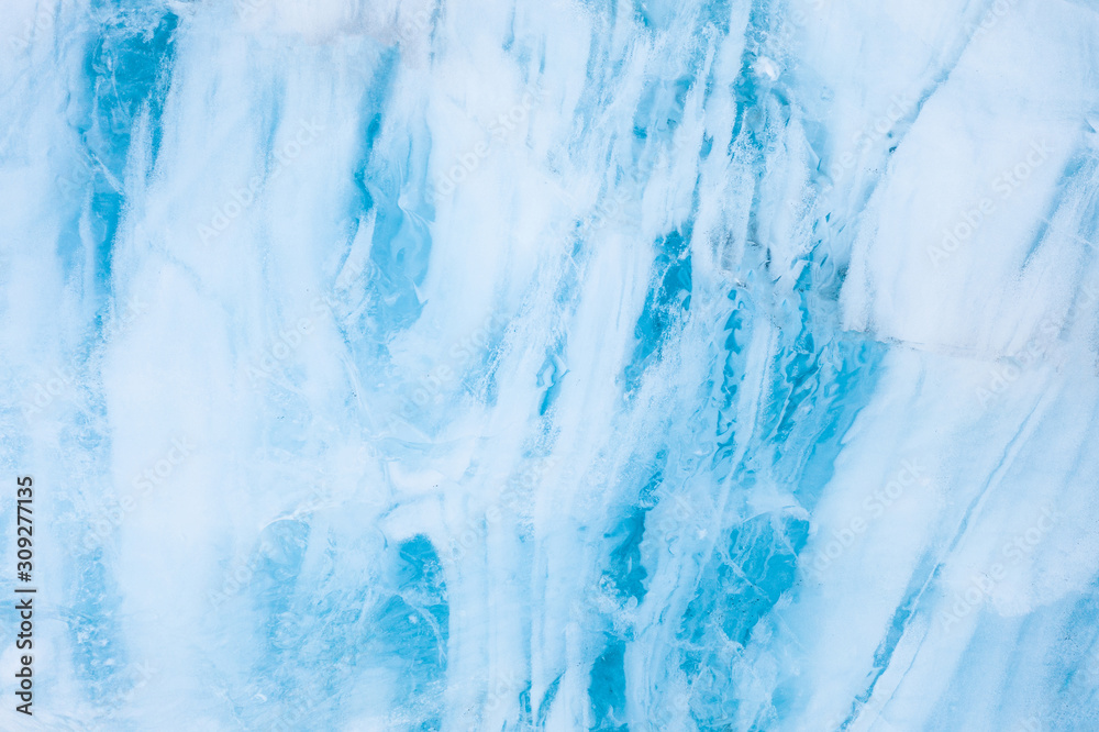 Beautiful blue surface of iceberg Beautiful blue surface of iceberg