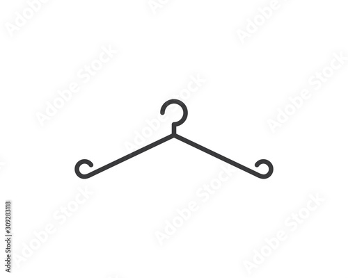 hanger logo icon vector illustration design
