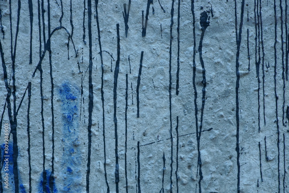 Obraz premium color texture with spots of paint on a dirty concrete wall