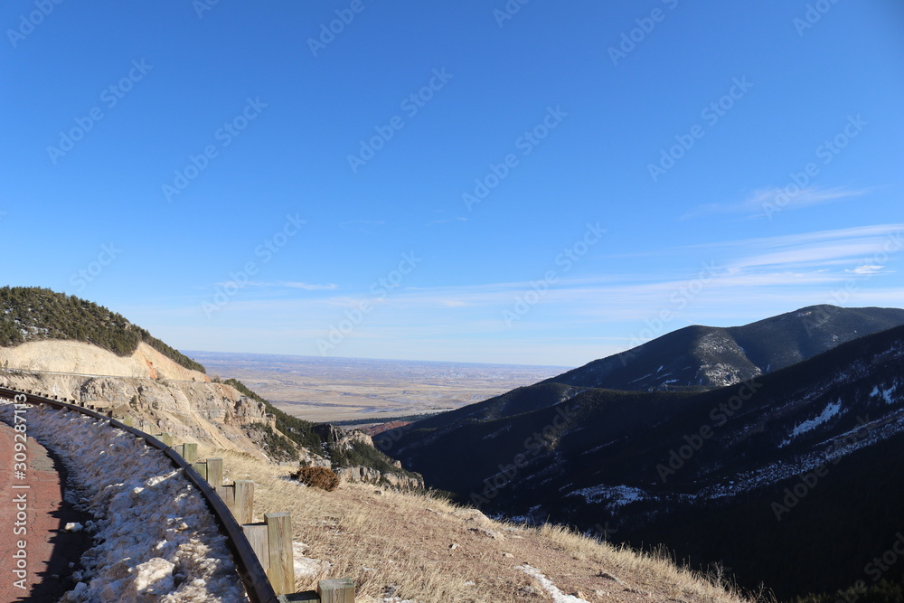 Obraz premium road in mountains