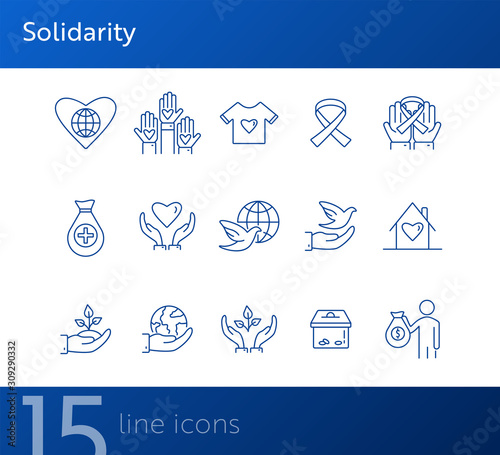 Solidarity icons