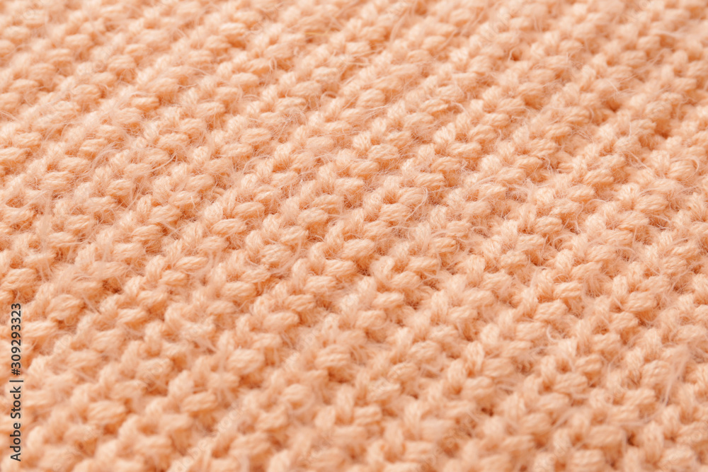 Texture of knitted fabric as background Texture of knitted fabric as background