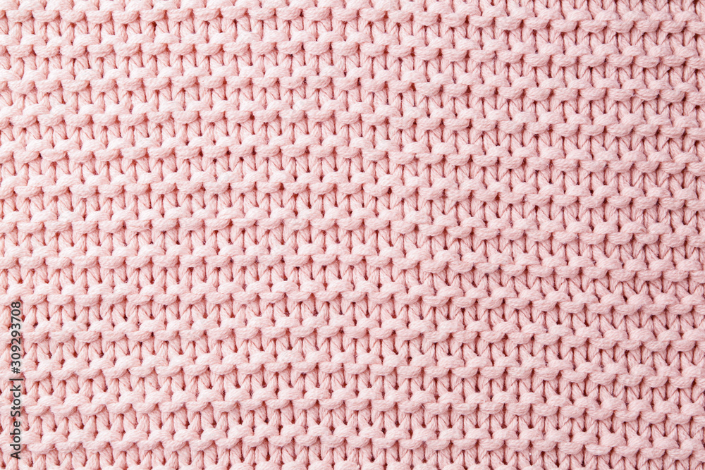 Texture of knitted fabric as background