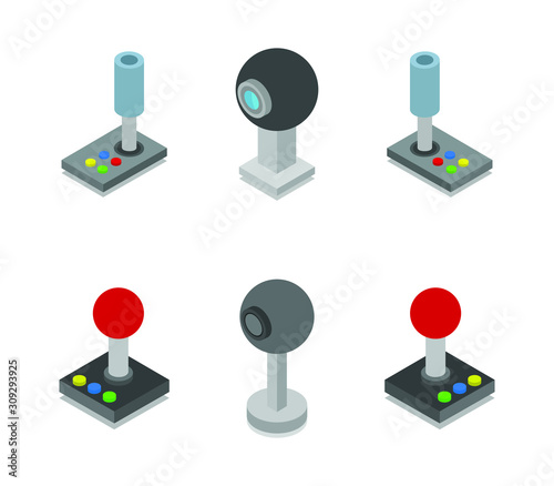 isometric joystick and webcam
