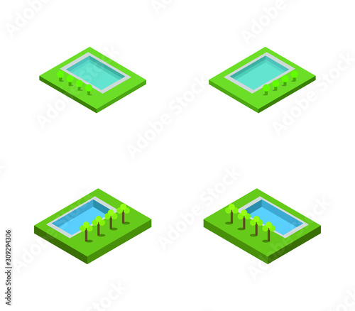 isometric pool