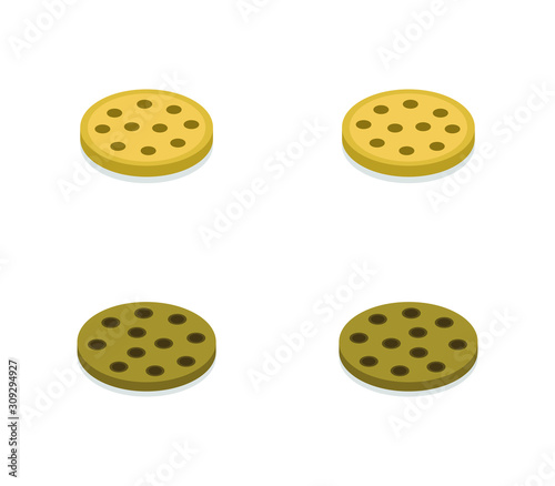 isometric cookies