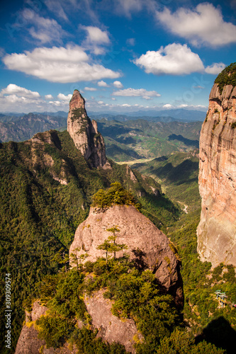 Shenxianju Scenic Spot, Taizhou City, Zhejiang Province, China photo