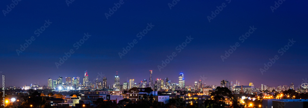 Fototapeta premium Melbourne skyline